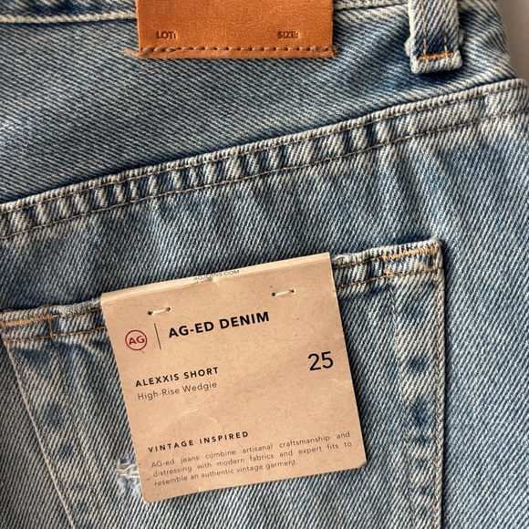 AG‎ Jeans Alexxis Shorts in 21 Years Coastal Bay Sz 25 - Picture 5 of 5